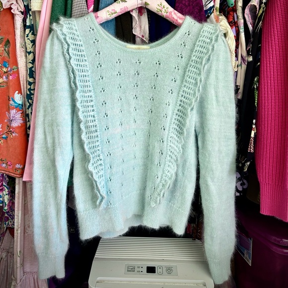 Trade/sell Loveshackfancy Jasmine Sweater XS EUC🦄🌈🌺 - Picture 7 of 8